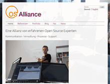 Tablet Screenshot of osalliance.com